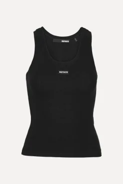 Tops-ROTATE Birger Christensen Basic Tank Top Black Black color