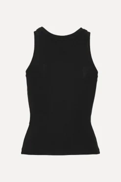 Tops-ROTATE Birger Christensen Basic Tank Top Black Black color