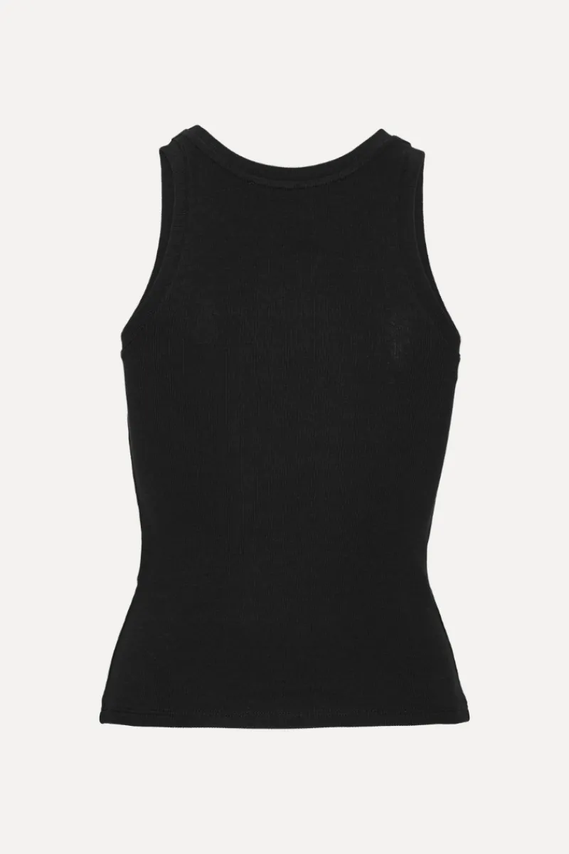 Tops-ROTATE Birger Christensen Basic Tank Top Black Black color