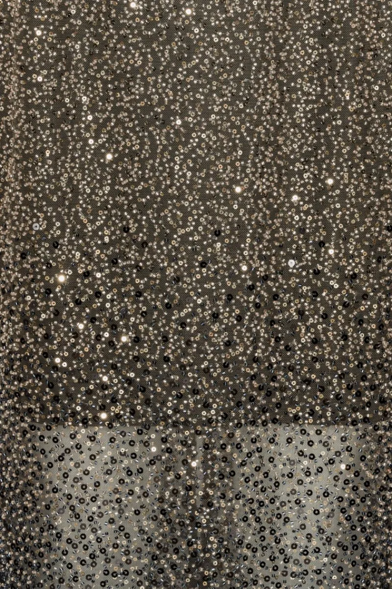 Skirts-ROTATE Birger Christensen Beaded Maxi Skirt Brown Incense Comb. color