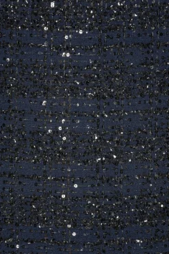 Skirts-ROTATE Birger Christensen Boucle Mini Skirt Dark Blue Navy Blazer color