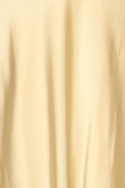 Maxi Dress|Midi Dresses-ROTATE Birger Christensen Chiffon Halter Dress Yellow Italian Straw color