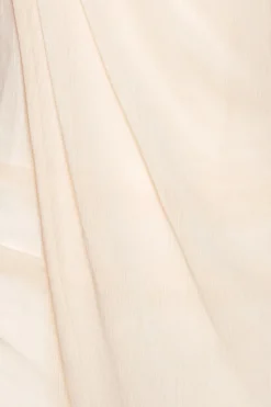 Mini Dresses|Dresses-ROTATE Birger Christensen Chiffon Mini Cape Dress Light Pink Vanilla CreamVanilla Cream color