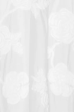 Skirts-ROTATE Birger Christensen Flower Maxi Skirt Bright White Bright White color