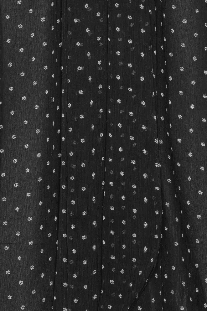 Tops-ROTATE Birger Christensen Halterneck Bow Top Black 1000 Black Comb. color