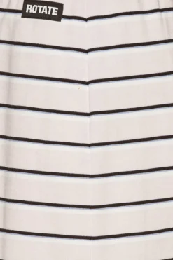 Skirts-ROTATE Birger Christensen Jersey Midi Skirt Light Pink Orchid Ice Comb. color