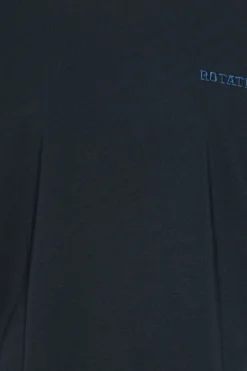 Tops-ROTATE Birger Christensen Jersey Oversized T-shirt Dark Blue Sky Captain (Dark Blue) color