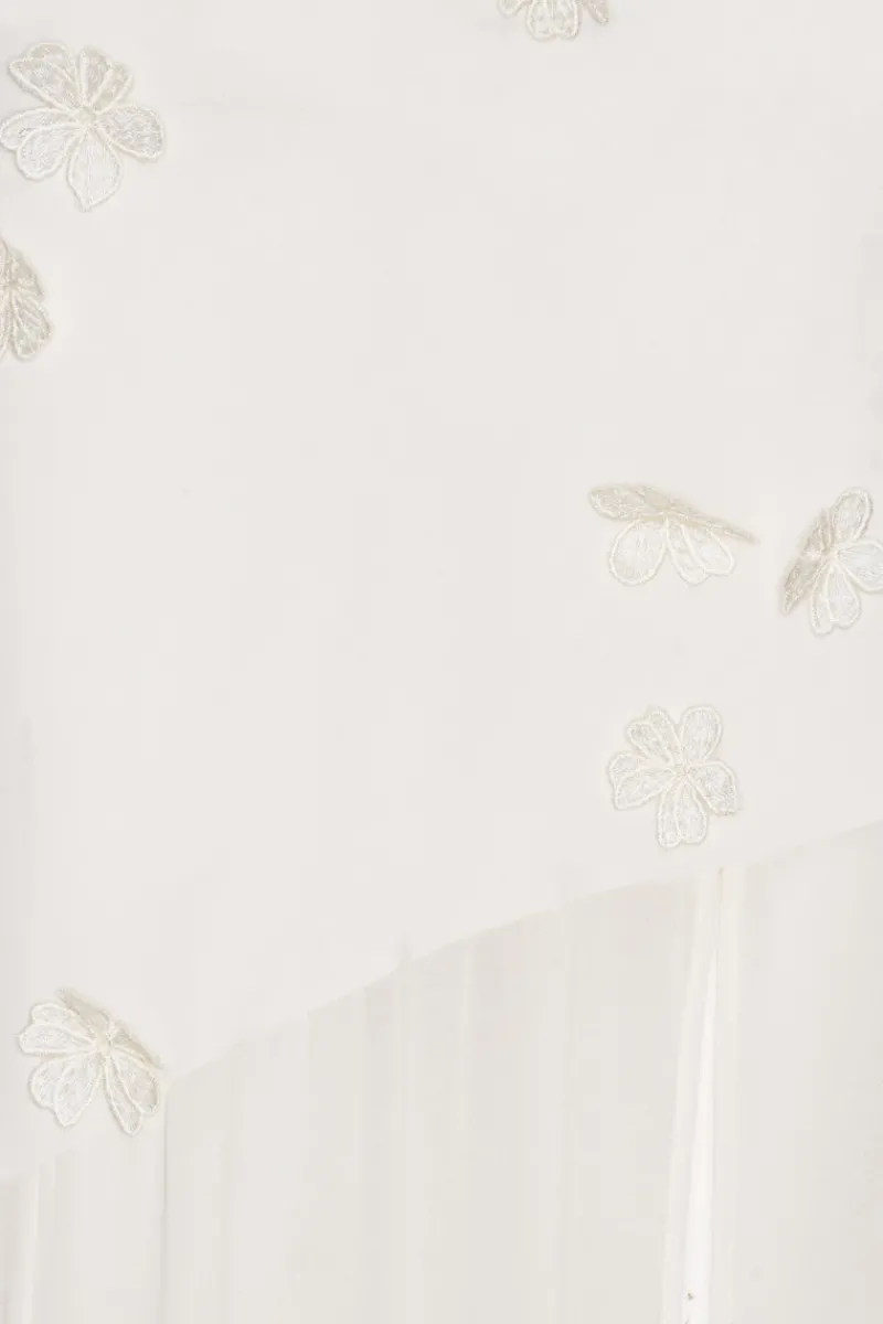 Bridal|Maxi Dress-ROTATE Birger Christensen Maxi Halterneck Dress White Egret color