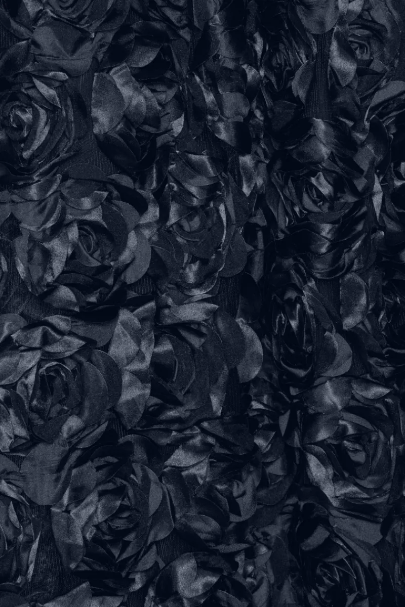 Skirts-ROTATE Birger Christensen Maxi Sun Skirt Dark Blue Navy Blazer color