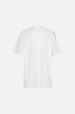 Tops-ROTATE Birger Christensen Oversized T-shirt Bright White Bright White color
