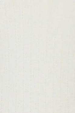 Tops-ROTATE Birger Christensen POINTELLE LONGSLEEVE TOP WHITE Bright White color