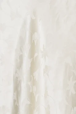Bridal|Dresses-ROTATE Birger Christensen Satin Midi Dress White Egret Comb. color