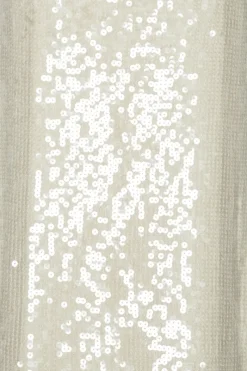 Bridal|Sequins-ROTATE Birger Christensen Sequin Maxi Dress White Egret color