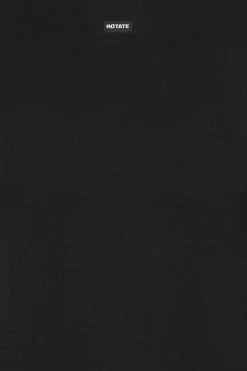 Tops-ROTATE Birger Christensen Short Sleeve T-shirt Black Black color