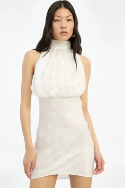 Bridal|Dresses-ROTATE Birger Christensen Sleeveless Dress White Egret color