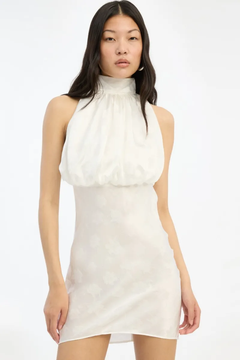 Bridal|Dresses-ROTATE Birger Christensen Sleeveless Dress White Egret color