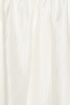 Tops-ROTATE Birger Christensen Striped Slip Top Bright White Bright White color