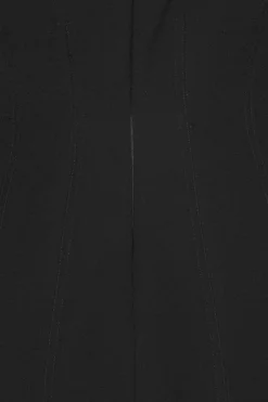 Mini Dresses|Dresses-ROTATE Birger Christensen Suiting Ls Mini Dress Black Black color