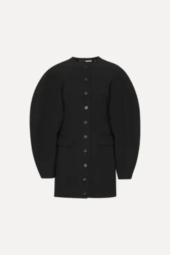 Mini Dresses|Dresses-ROTATE Birger Christensen Tailored Mini Dress Black Black color