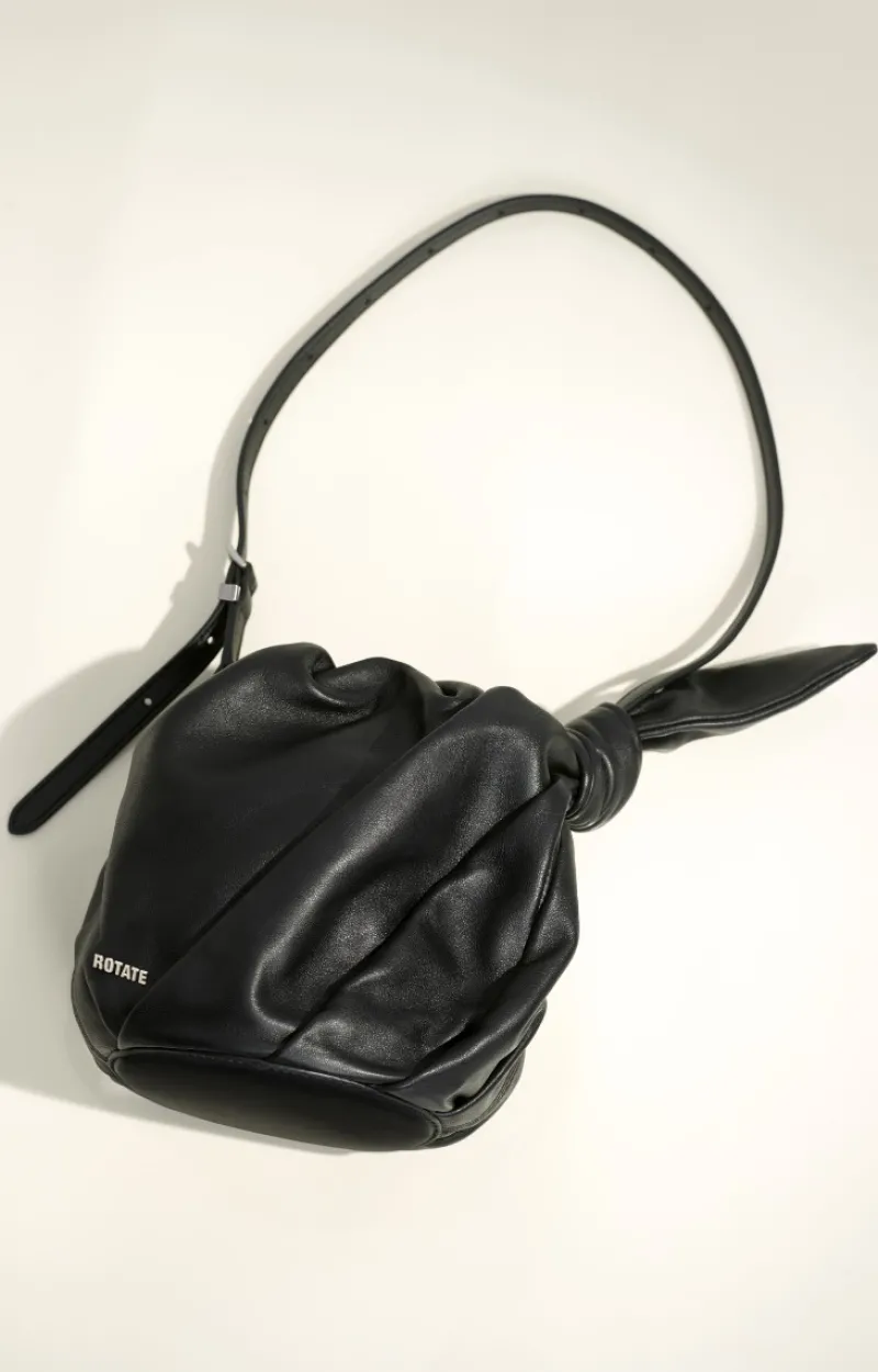 Bags-ROTATE Birger Christensen The Bon Bon Bag Black Leather Black color