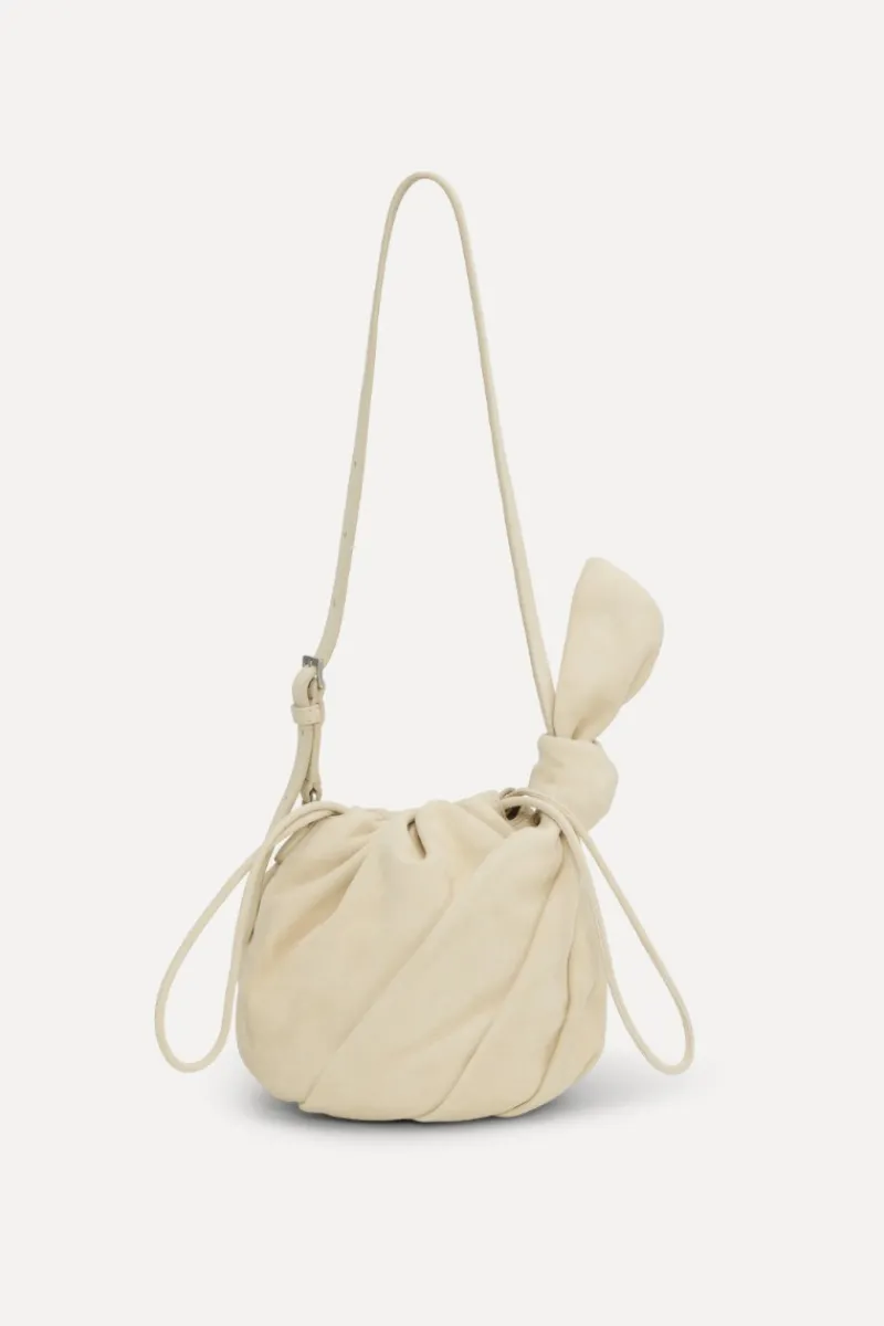 Bags-ROTATE Birger Christensen The Bon Bon Bag Cream Suede Rainy Day Comb. color