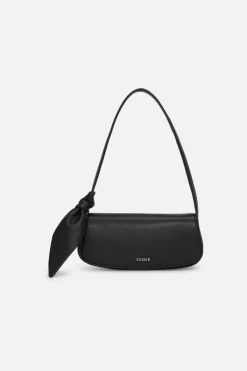 Bags-ROTATE Birger Christensen The Scarf Bag Black Leather Black color