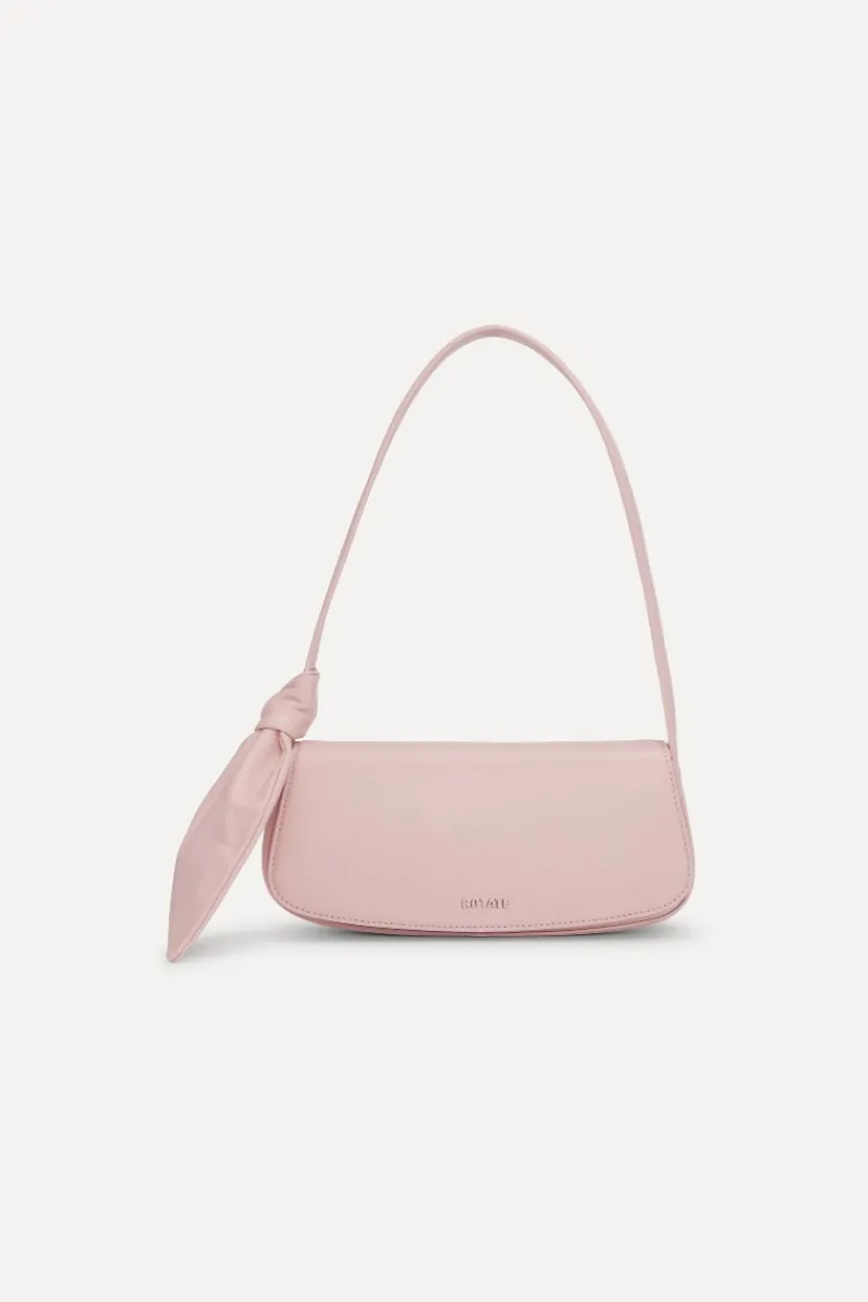 Bags-ROTATE Birger Christensen The Scarf Bag Pink Leather Chalk Pink color